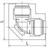 RPLSF3A-16 ダブルロックジョイント レボス 5mm保温材付なめらかエルボ オンダ製作所 76193681