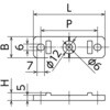 SDL4D-30PU5 耐候性両サドル用台座 オンダ製作所 76193891