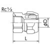 SR-810 13mmポリエチレン管継手 テーパめねじ オンダ製作所 76194198