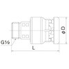 TP7C-1316P TP7型 樹脂製テストプラグ 平行おねじ オンダ製作所 76194670