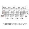 WHSA1A-BA05 BA型ダブルロックジョイントP回転ヘッダー IN16A×OUT13A 10mm保温材セット オンダ製作所 76196079