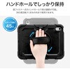 SSK-ITM2210BK iPad 11インチ (A16)/iPad 10.9インチ (第10世代) 縦横スタンド可能 画面保護つき 耐衝撃ケース ブラック Apple Pencilホルダー付 360度回転ホール 落下防止ハンドホール 長さ調節可能なストラップ Smart Stock 76225689