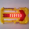 KAB-003 LED矢印板(ソーラー式/電池) 壊れにくい矢印板 キタムラ産業 76228270