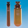 - Fine透明共栓丸底沈殿管 茶 目無 10入 TGK(東京硝子器械) 76230176