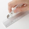 42285006 アルミ マルチ定規<30cm> デザインフィル(ミドリ) 76230415