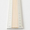 42305006 アルミ&ウッド定規<15cm> デザインフィル(ミドリ) 76230799