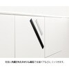 42279006 アルミ定規 ノンスリップ 黒 デザインフィル(ミドリ) 76231045