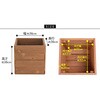DEP-36 天然木製プランター 15リットル hiyori(ひより) 住まいスタイル 76404914