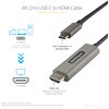 CDP2HDMM2MH USB-C - HDMI �ϊ��P�[�u��/4K 60Hz/HDR10/UHD�Ή� USB Type-C to HDMI 2.0b �ϊ��A�_�v�^�[/Typec - HDMI �����P�[�u��/DP 1.4�I���^�l�[�g���[�h/HBR3 StarTech.com 76488835