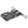 PEXUSB312A3 2�|�[�gUSB-A����PCI Express�C���^�[�t�F�[�X�J�[�h/�e�|�[�g��10Gbps�ɑΉ�/USB 3.1 Gen 2(USB 3.2 Gen 2)����/�W��&���[�v���t�@�C���Ή�/Windows�C macOS�C Linux�Ή� StarTech.com 76489063