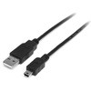 ミニUSB 2.0ケーブル 1m A - Mini B オス/オス StarTech.com