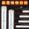 ViewLampTube (ビューランプチューブ)内照看板用直管LED ニッケンハードウエア