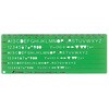 EA736MB-16 英数字・記号定規 エスコ 76554766