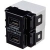 USB給電用コンセント(USB TypeA/2ポート) エスコ