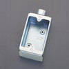 C31[1個用] 露出スイッチボックス(1方出/薄鋼用) エスコ