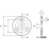 EA948BJ-194 取手用座金(ステンレス製) エスコ 76590606