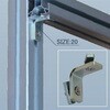 EA976CB-35 30・40角兼用 L型ブラケット(1つ穴) エスコ 76598516