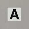 アルファベット表示ステッカー[A] エスコ