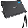 SlimTech薄型耐衝撃ハードケース Asus Chromebook C214 タブレットモード切替可能 Gumdrop