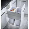 Hailo Euro-Cargo 吊り下げ2分別ダストボックス ハーフェレ