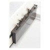 スマート収納システム ロック付包丁差し ハーフェレ