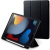 TBWA19RWVSABK iPad 10.2インチ 第9/8/7世代 ケース カバー 手帳型 フラップ ソフトレザー ApplePencil収納 スリープ対応 マグネット 抗菌 エレコム 77029673