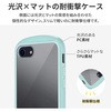 LN-ISS22PLDBL iPhone SE (第3世代)/SE (第2世代)/8 耐衝撃・薄型・背面クリアケース「Duality」 (スマホベルト付属) ストラップホール付 LEPLUS NEXT 77044879