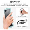 LN-ISS22PLDBL iPhone SE (第3世代)/SE (第2世代)/8 耐衝撃・薄型・背面クリアケース「Duality」 (スマホベルト付属) ストラップホール付 LEPLUS NEXT 77044879