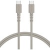 しなやかで絡まない シリコンケーブル 急速充電 データ転送対応 USB-C to USB-C MOTTERU