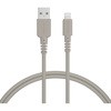 しなやかで絡まない シリコンケーブル 充電 データ転送対応 Apple MFi認証品 USB-A to Lightning MOTTERU