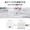 EC-AC11WH スマホ充電器 AC充電器 タイプC×1ポート PD 20W 小型 軽量 USBコンセント iPhone エレコム 77489869