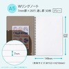 PT112GR パペルール Wリングノート 日本ノート 77425471