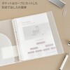 JHP21W パペルール バインダー用ポケット 日本ノート 77425961