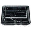 CP620054 シンプルな仕出し・会席容器 W-204庄内透明蓋セット(320枚) エフピコチューパ 77427187