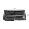 CP620053 シンプルな仕出し・会席容器 W-203庄内透明蓋セット(320枚) エフピコチューパ 77427388