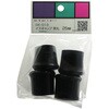 1箱100パック((4個入)×100) イスキャップ 黒丸 WAKI(和気産業) 77437231