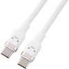 MPA-CCECSS03WF USB Type-C ケーブル 100W PD対応 シリコン やわらかい 480Mbps エレコム 77438755