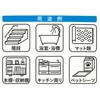 ML-CG-40200 透明すべり止めテープ(屋内用)カメレオングリップ メタルライン 77444687