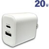 ACR-20W1C1A-WH 20W PD対応AC充電器 A+Cポート ACRIVO 77445701