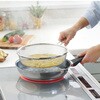 YJ2820 料理のいろは フライパン用茹でものザル ヨシカワ 77457260