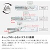 HSM-500TM-R 2Way携帯ハサミ<ハコアケ>(スタンダード刃・TM) コクヨ 77457811