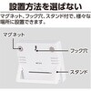 73376 デジタル温湿度計 C スモールホワイト シンワ測定 77461277