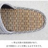 22P-16 い草スリッパ 久留米織M スリーキューブ 77468225