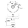 WJ73-1313M-S WJ73型 ヒーターガイド管対応配管アダプター オンダ製作所 77469020