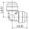 WPL3C-1613-S WPL3型 エルボソケット オンダ製作所 77470246