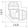WPLSF3C-16-S WPLSF3型 エルボソケット・5mm保温材付 オンダ製作所 77470420