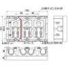 SM36C3-D 断熱ボード付配ボックス台付型[Cシリーズ] 日動電工 77471287