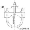 01A404104 電話柱共架金物 九州電力規格品 日動電工 77471418