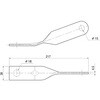 01A401104 ねじりストラップⅠ型 九州電力規格品 日動電工 77471917