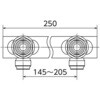 WL11-1313-S-2P WL11型 UB壁貫通継手 ダブル オンダ製作所 77473771